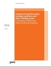 Corporate income tax, mining royalty and other mining fees – Electronic Edition (cover)